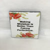 MAKING MISTAKES Wall Art Ceramic Tile Sign Gift Home Decor Positive Quote Affirmation Gift Idea {{ JAMsCraftCloset }}