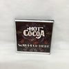 HOT COCOA WARM UP HERE Wall Art Ceramic Tile Sign Gift Home Kitchen Decor Positive Quote {{ JAMsCraftCloset }}