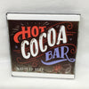 HOT COCOA BAR Wall Art Ceramic Tile Sign Gift Home Kitchen Decor Positive Quote {{ JAMsCraftCloset }}