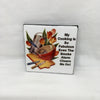 COOKING IS SO FABULOUS Wall Art Ceramic Tile Sign Gift Home Kitchen Decor Positive Quote {{ JAMsCraftCloset }}