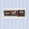 HOT COCOA 50 CENTS Wall Art Ceramic Tile Sign Gift Home Kitchen Decor Positive Quote {{ JAMsCraftCloset }}