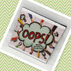 OOPS MISTAKES PROOF YOU ARE TRYING Wall Art Ceramic Tile Sign Gift Home Decor Positive Affirmation Gift {{ JAMsCraftCloset }}