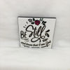 BE STILL Wall Art Ceramic Tile Gift Home Decor Positive Quote Affirmation {{ JAMsCraftCloset }}