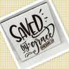 SAVED BY GRACE Art Ceramic Tile Gift Home Decor Positive Quote Affirmation {{ JAMsCraftCloset }}