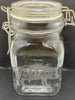 Pint Jar Wire Closure Hand Etched Country Sayings Kitchen Decor Home Decor {{ JAMsCraftCloset }}