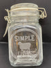 Pint Jar Wire Closure Hand Etched Country Sayings Kitchen Decor Home Decor {{ JAMsCraftCloset }}