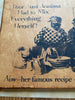 POOR AUNT JEMIMA HAD TO MIX EVERYTHING HERSELF Advertisement on Wood Black Americana Collectible {{ JAMsCraftCloset }}
