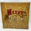 RED MERRY CHRISTMAS Wall Art Ceramic Tile Sign Gift Holiday Home Decor 4 x 4 {{ JAMsCraftCloset }}
