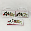 HAVE A HOLLY JOLLY CHRISTMAS SNOWMAN Ceramic Tile Ornament Christmas Gift Tree Decor Stocking Stuffer {{ JAMsCraftCloset }}