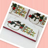 HAVE A HOLLY JOLLY CHRISTMAS SNOWMAN Ceramic Tile Ornament Christmas Gift Tree Decor Stocking Stuffer {{ JAMsCraftCloset }}