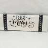 BE MERRY Ceramic Tile Wall Art Ornament Christmas Gift Tree Decor Stocking Stuffer {{ JAMsCraftCloset }}