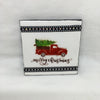 BUFFALO PLAID CHRISTMAS Wall Art Ceramic Tile Sign Gift Holiday Home Decor 4 x 4 {{ JAMsCraftCloset }}