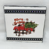 BUFFALO PLAID CHRISTMAS Wall Art Ceramic Tile Sign Gift Holiday Home Decor 4 x 4 {{ JAMsCraftCloset }}