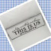 THIS IS US Ceramic Tile Sign Wall Art Wedding Gift Home Decor Positive Saying {{ JAMsCraftCloset }}