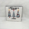 THE BEST GIFT AROUND THE TREE - FAMILY Wall Art Ceramic Tile Sign Gift Holiday Home Decor 4 x 4 {{ JAMsCraftCloset }}