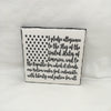 PLEDGE ALLEGIANCE Wall Art Ceramic Tile Sign Gift Idea Home Decor {{ JAMsCraftCloset }}