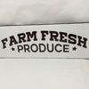 FARM FRESH PRODUCE Ceramic Tile Sign KITCHEN Decor Wall Art Gift Idea Handmade {{ JAMsCraftCloset }}