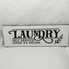 LAUNDRY SELF SERVICE 24 HOURS Tile Sign LAUNDRY Decor Wall Art {{ JAMsCraftCloset }}
