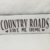 COUNTRY ROADS TAKE ME HOME Ceramic Tile Love Caring Sign Wall Art Wedding I Love You Gift {{ JAMsCraftCloset }}