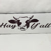 HAY YOU ALL Ceramic Tile Love Caring Sign Wall Art Wedding I Love You Gift {{ JAMsCraftCloset }}