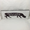 HOME IS WHERE THE HERD IS Ceramic Tile Love Caring Sign Wall Art Wedding I Love You Gift {{ JAMsCraftCloset }}