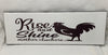 RISE AND SHINE Ceramic Tile Love Caring Sign Wall Art Wedding I Love You Gift {{ JAMsCraftCloset }}