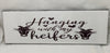 HANGING WITH MY HEIFERS Ceramic Tile Love Caring Sign Wall Art Wedding I Love You Gift {{ JAMsCraftCloset }}