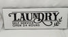 LAUNDRY SELF SERVICE 24 HOURS Tile Sign LAUNDRY Decor Wall Art {{ JAMsCraftCloset }}