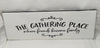 THE GATHERING PLACE Ceramic Tile Love Caring Sign Wall Art Wedding I Love You Gift {{ JAMsCraftCloset }}