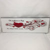 BIG HEARTS SHAPE LITTLE MINDS Ceramic Tile Love Caring Sign Wall Art TEACHER I Love You Gift {{ JAMsCraftCloset }}