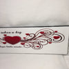 BIG HEARTS SHAPE LITTLE MINDS Ceramic Tile Love Caring Sign Wall Art TEACHER I Love You Gift {{ JAMsCraftCloset }}