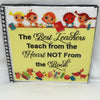 TEACH FROM THE HEART AND NOT THE BOOK Wall Art Ceramic Tile Sign Gift Home Decor Positive Quote {{ JAMsCraftCloset }}