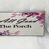 IT IS ALL GOOD ON THE PORCH Ceramic Tile Porch Sign Wall Art Gift Idea Home Decor {{ JAMsCraftCloset }}