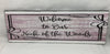 WELCOME TO OUR NECK OF THE WOODS Ceramic Tile Porch Sign Wall Art Gift Idea Home Decor {{ JAMsCraftCloset }}