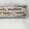 PORCH RULES RELAX VISIT ENJOY Ceramic Tile Porch Sign Wall Art Gift Idea Home Decor {{ JAMsCraftCloset }}