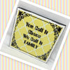 YOU CALL IT CHAOS WE CALL IT FAMILY Wall Art Ceramic Tile Sign Gift Idea Home Decor Positive Saying {{ JAMsCraftCloset }}