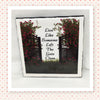 LIVE LIKE SOMEONE LEFT THE GATE OPEN Wall Art Ceramic Tile Sign Gift Idea Home Decor Positive Saying {{ JAMsCraftCloset }}
