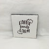 FAITH FAMILY FARM Wall Art Ceramic Tile Gift Home Decor Positive Quote Affirmation {{ JAMsCraftCloset }}