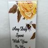 ANY DAY SPENT WITH YOU IS MY FAVORITE DAY Ceramic Tile Sign Wall Art Wedding Gift Home Decor {{ JAMsCraftCloset }}