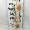 I AM BUGGY FOR YOU Ceramic Tile Sign Wall Art Wedding Gift Home Decor {{ JAMsCraftCloset }}