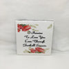 LOVE YOU EVEN THROUGH FOOTBALL SEASON Wall Art Ceramic Tile Sign Gift Idea Home Decor Positive Saying {{ JAMsCraftCloset }}