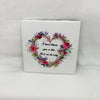 I HAVE BLOWN YOU A KISS Wall Art Ceramic Tile Sign Gift Idea Home Decor Positive Saying {{ JAMsCraftCloset }}