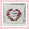 I HAVE BLOWN YOU A KISS Wall Art Ceramic Tile Sign Gift Idea Home Decor Positive Saying {{ JAMsCraftCloset }}