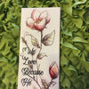 WE LOVE BECAUSE HE LOVED US Ceramic Tile Sign Wall Art Wedding Gift Home Decor {{ JAMsCraftCloset }}