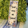 YOU DONT CROSS MY MIND Ceramic Tile Sign Wall Art Wedding Gift Home Decor {{ JAMsCraftCloset }}