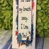YOU TAKE MY BREATH AWAY Ceramic Tile Sign Wall Art Wedding Gift Home Decor {{ JAMsCraftCloset }}