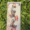 YOU TAKE ME TO ANOTHER LEVEL Ceramic Tile Sign Wall Art Wedding Gift Home Decor {{ JAMsCraftCloset }}