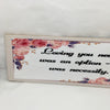 LOVING YOU WAS NECESSITY Ceramic Tile Porch Sign Wall Art Gift Idea Home Decor {{ JAMsCraftCloset }}