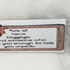 WE ALL HAVE BAGGAGE Ceramic Tile Porch Sign Wall Art Gift Idea Home Decor {{ JAMsCraftCloset }}