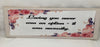 LOVING YOU WAS NECESSITY Ceramic Tile Porch Sign Wall Art Gift Idea Home Decor {{ JAMsCraftCloset }}